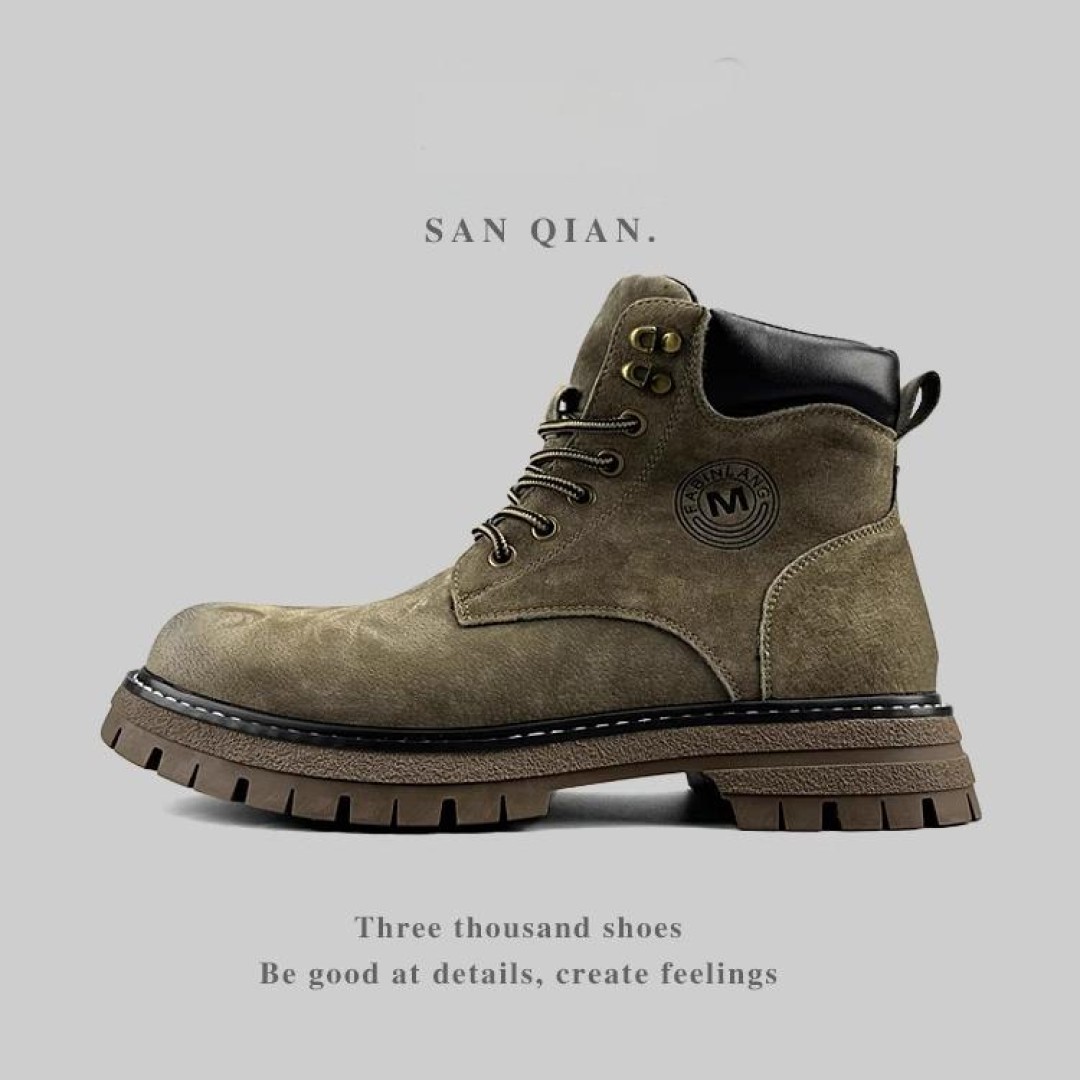 SANQ Heritage Classic Leather Combat Boots