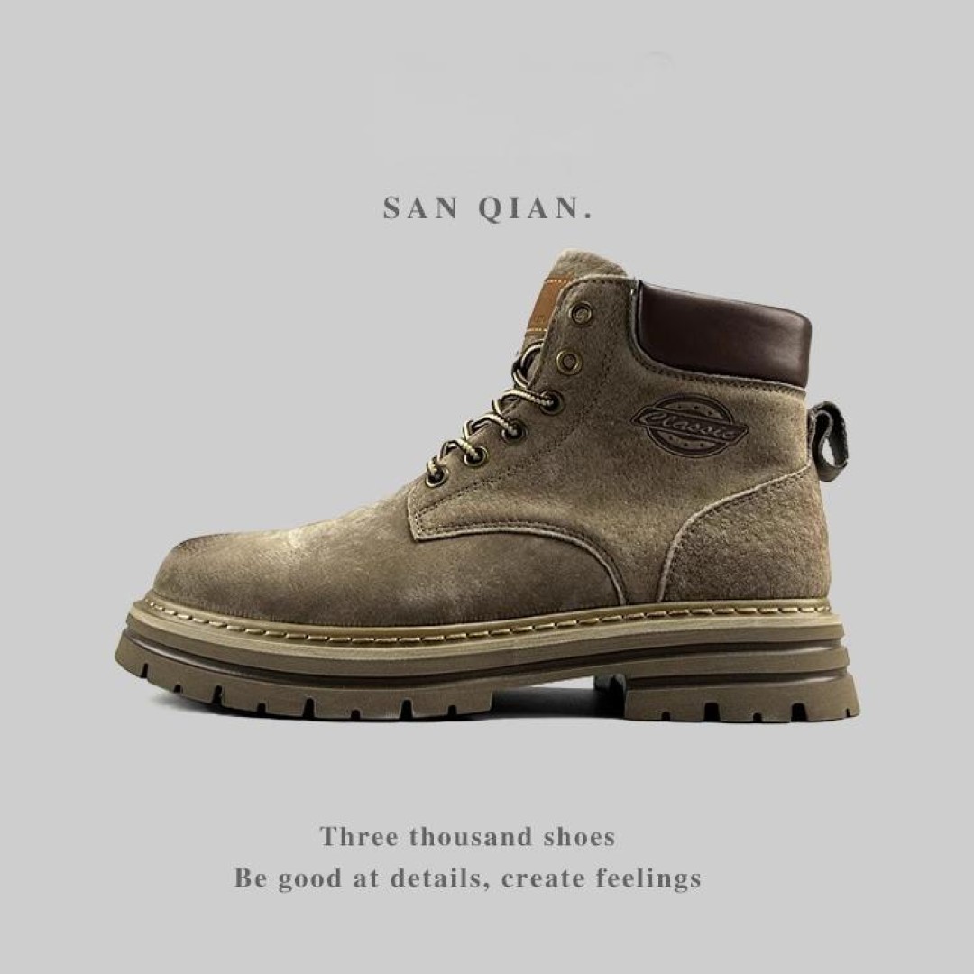 SANQ RetroLace Vintage Combat Boots