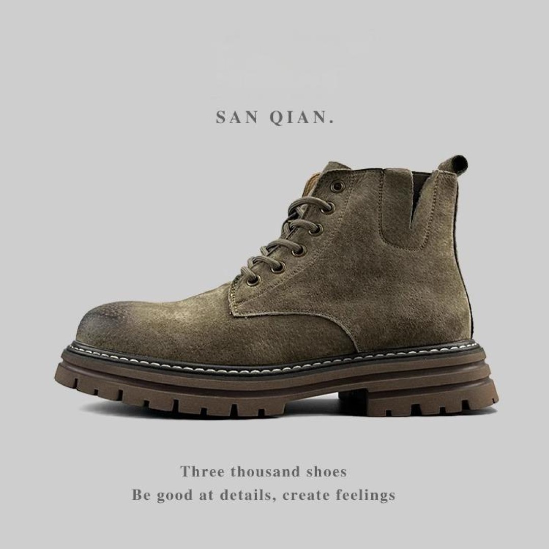 SANQ LuxeCraft Premium Leather Boots