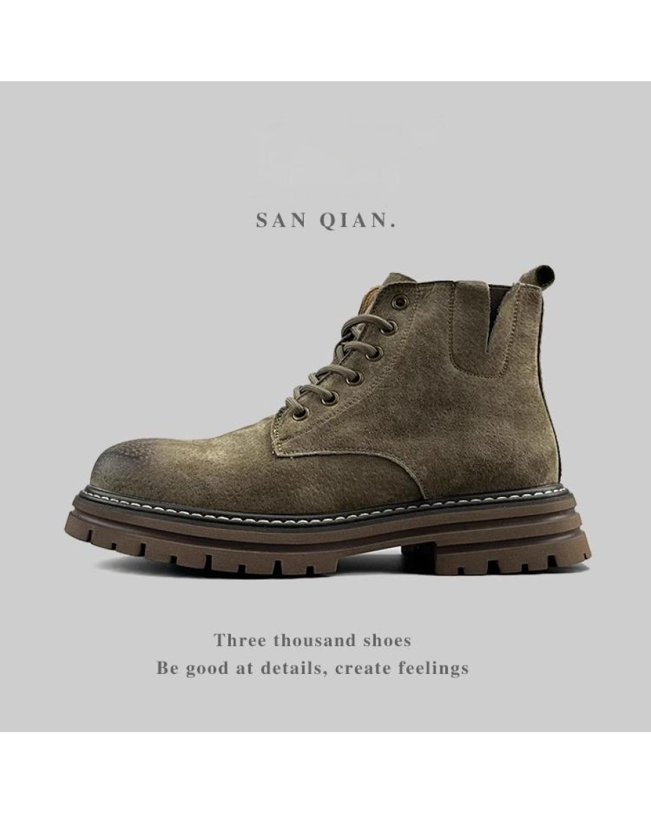 SANQ LuxeCraft Premium Leather Boots